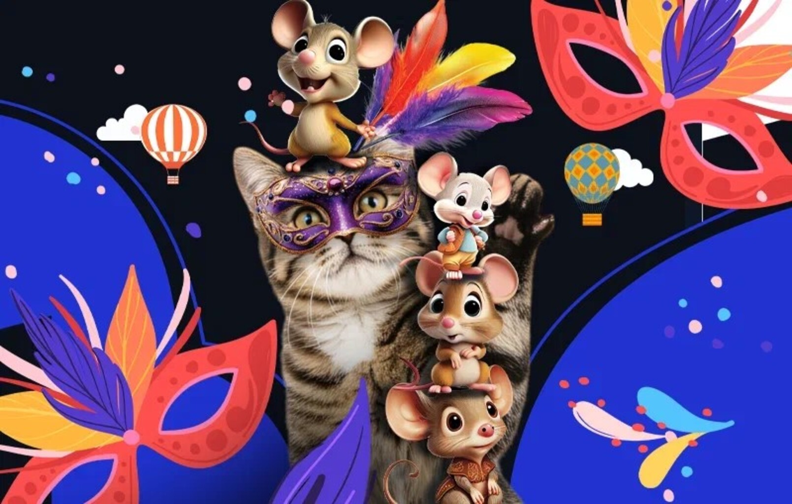 Маскарад котов и мышей — афиша спектакля, билеты